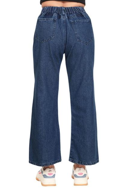 Denim bell bottoms wholesale top