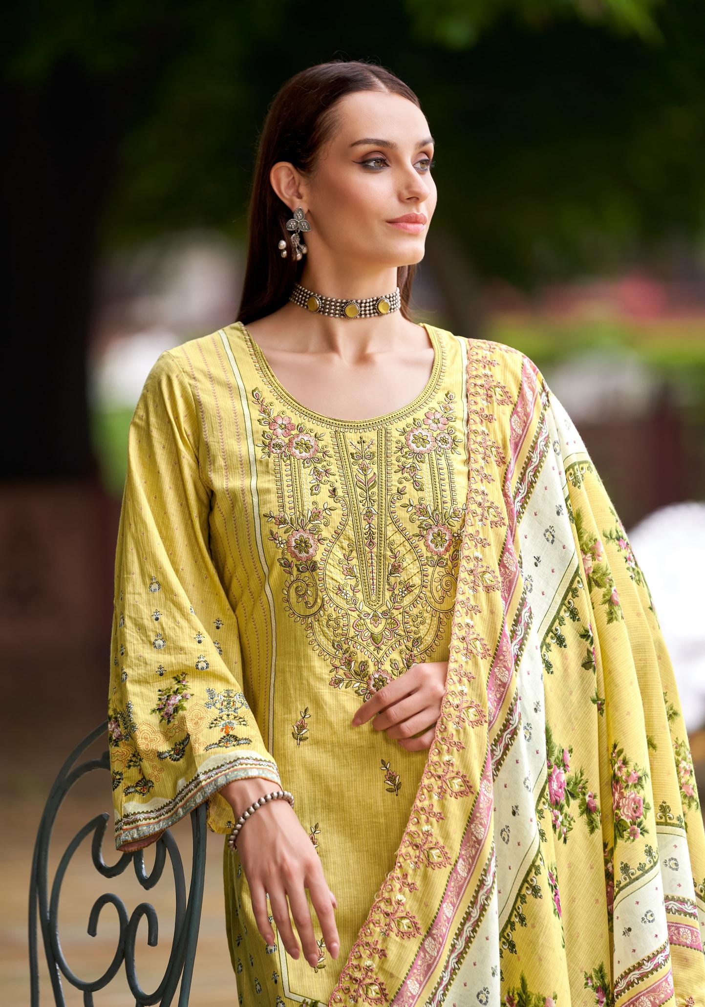 Alok Bin Saeed Vol 5 online dress materials at wholesale price