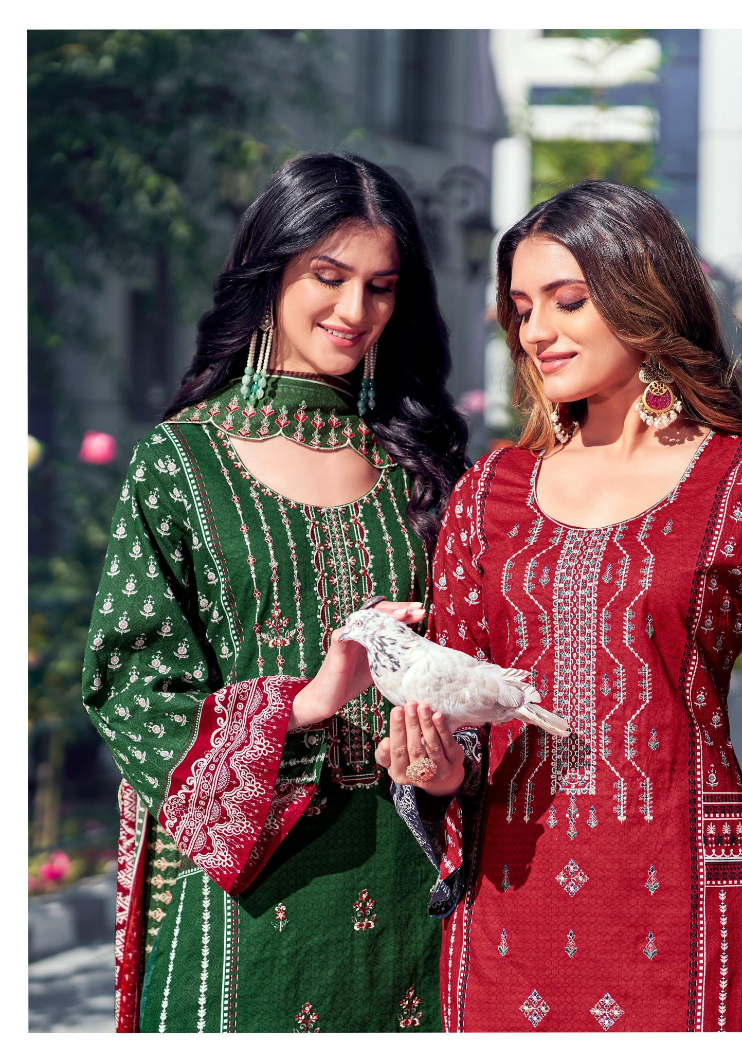 Alok Classic Bin Saeed ladies dress materials wholesale hyderabad