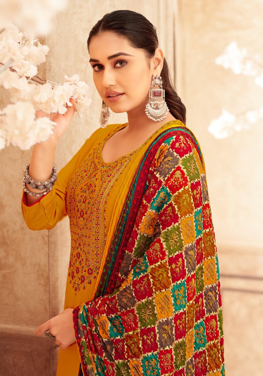 Alok Jaimala Nigaar Vol 32 Dress Material Wholesale Catalog