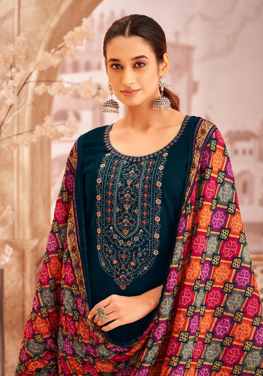 Alok Jaimala Nigaar Vol 32 Dress Material Wholesale Catalog