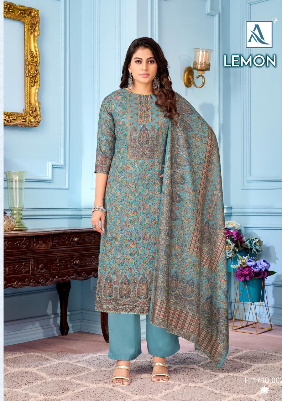 Alok Lemon wholesale ladies dress material market in mumbai