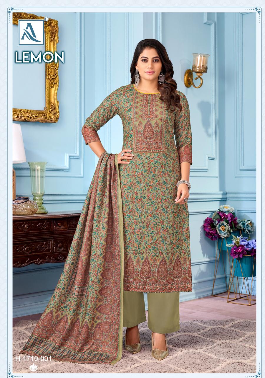 Alok Lemon wholesale ladies dress material market in mumbai