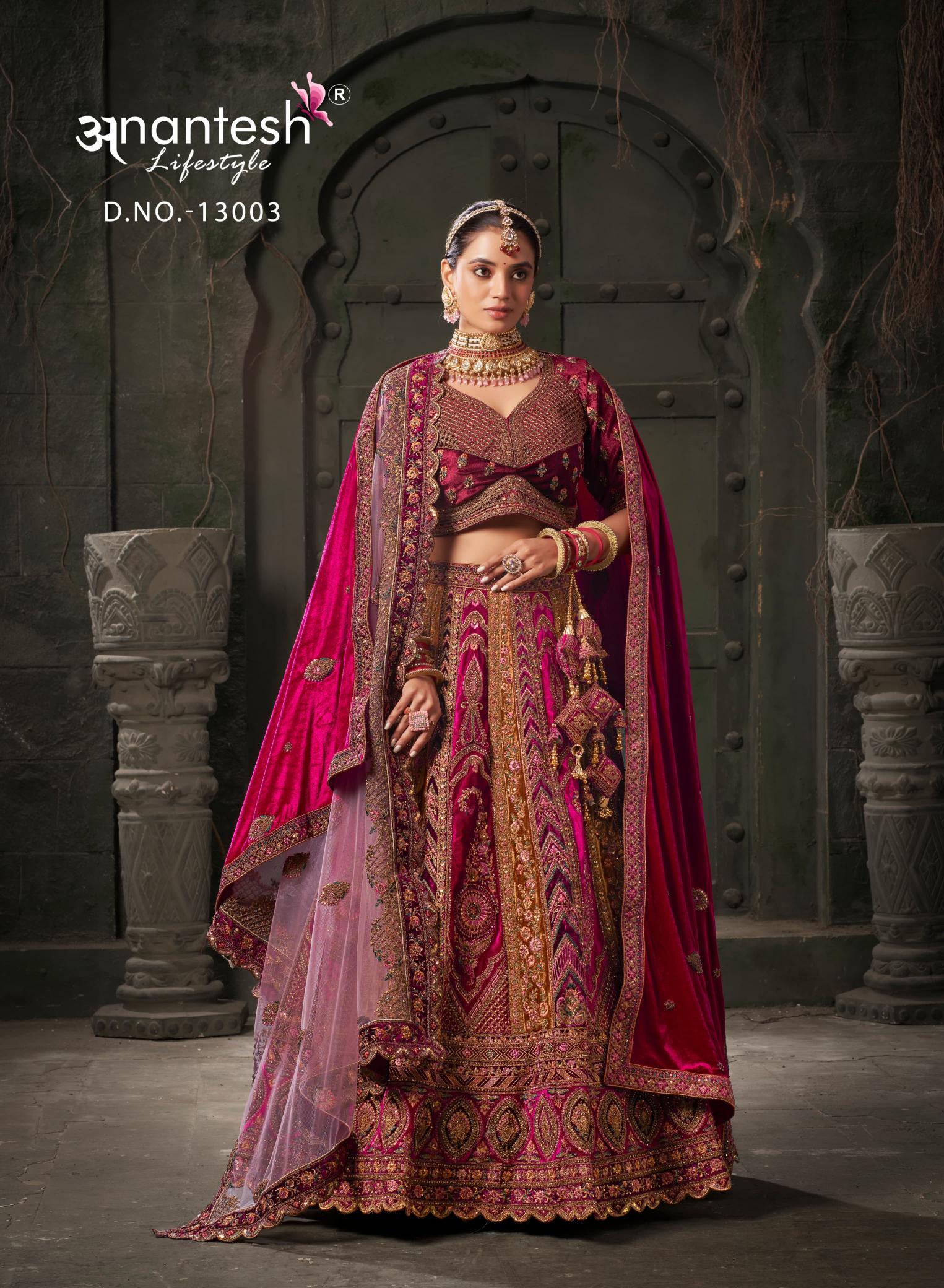 Anantesh Wedding Bride Vol 1 Designer bridal lehenga wholesale