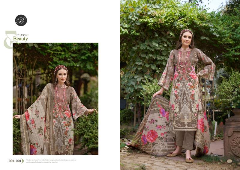 BelliZa NAIRA Vol 80 cotton dress material with cotton dupatta wholesale