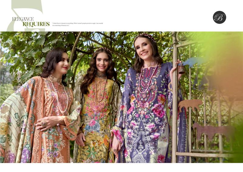BelliZa NAIRA Vol 80 cotton dress material with cotton dupatta wholesale