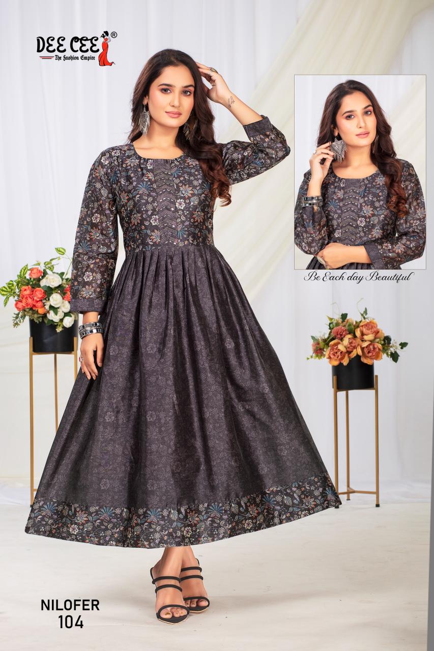 Deecee Nilofer online long kurti india