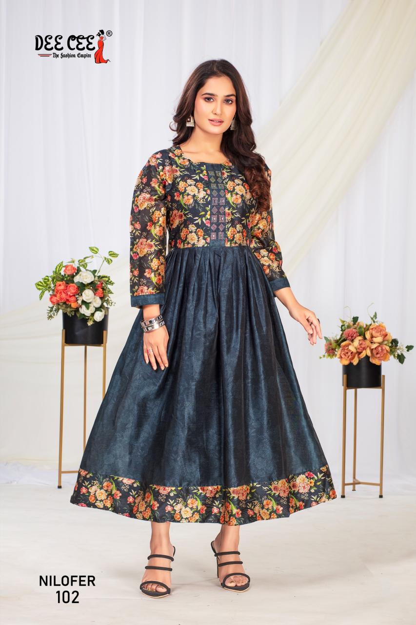 Deecee Nilofer online long kurti india