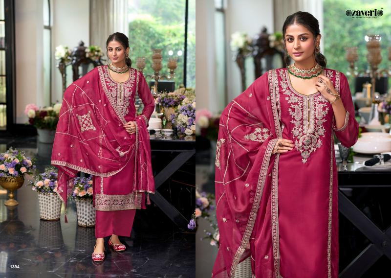 Eba Moon soft organza emboidery Salwar Kameez Wholesale catalog 