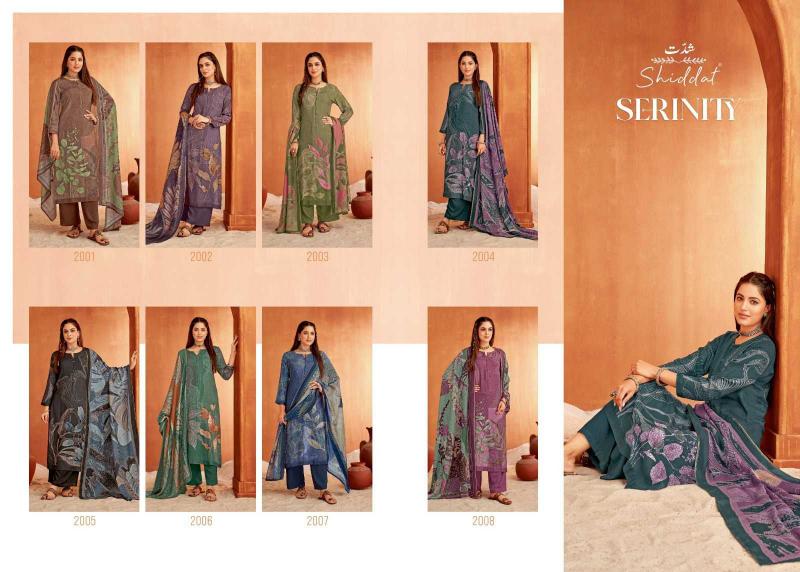 Esta Shiddat Pure Pashmina Digital Print Salwar Kameez Wholesale Catalog