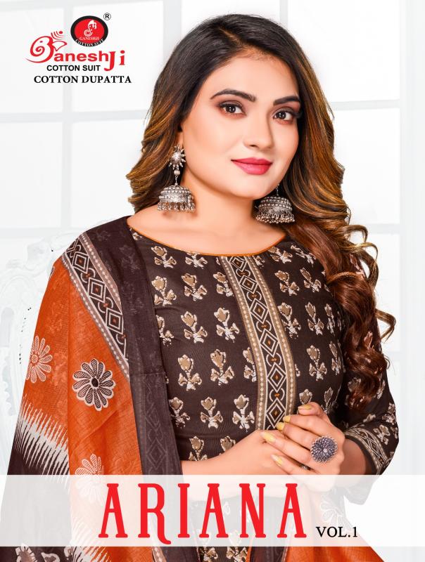 Ganeshji Ariana Vol-01 – Dress Material - Wholesale Catalog