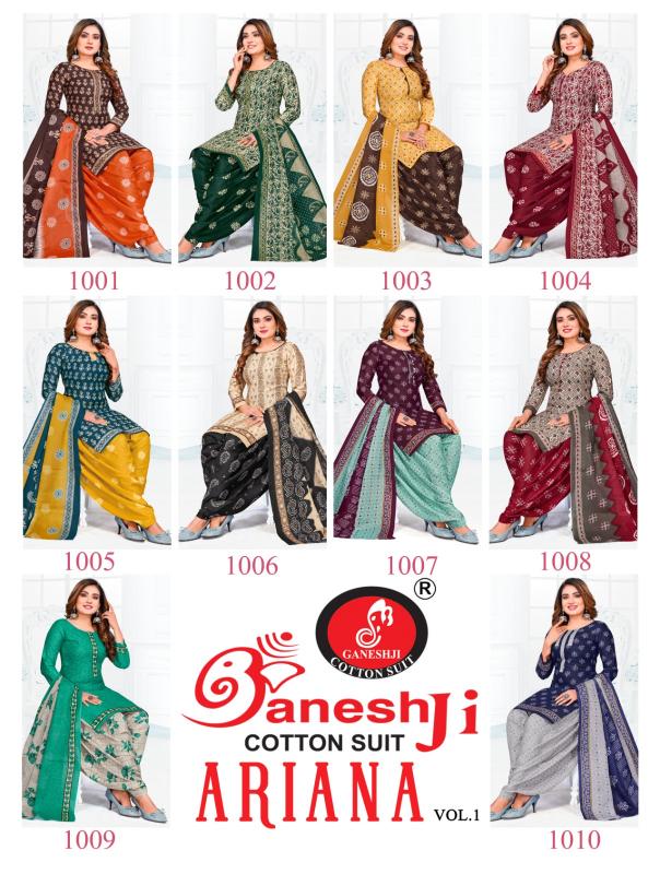 Ganeshji Ariana Vol-01 – Dress Material - Wholesale Catalog