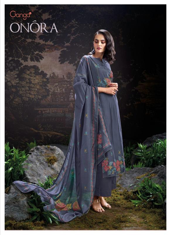 Ganga Onora Pure Bemberg Russian Salwar Kameez Wholesale Catalog