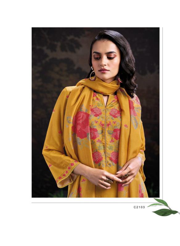 Ganga Onora Pure Bemberg Russian Salwar Kameez Wholesale Catalog