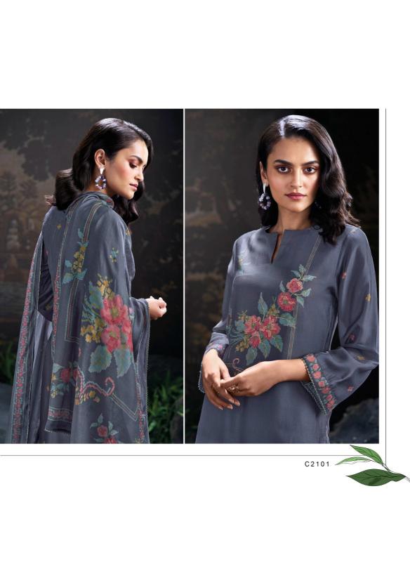Ganga Onora Pure Bemberg Russian Salwar Kameez Wholesale Catalog