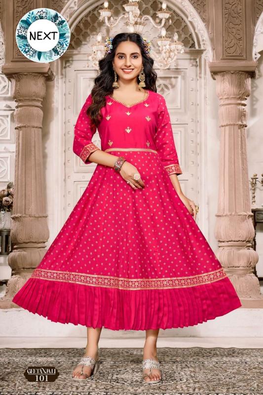 GOLDEN GEETANJALI india kurtis