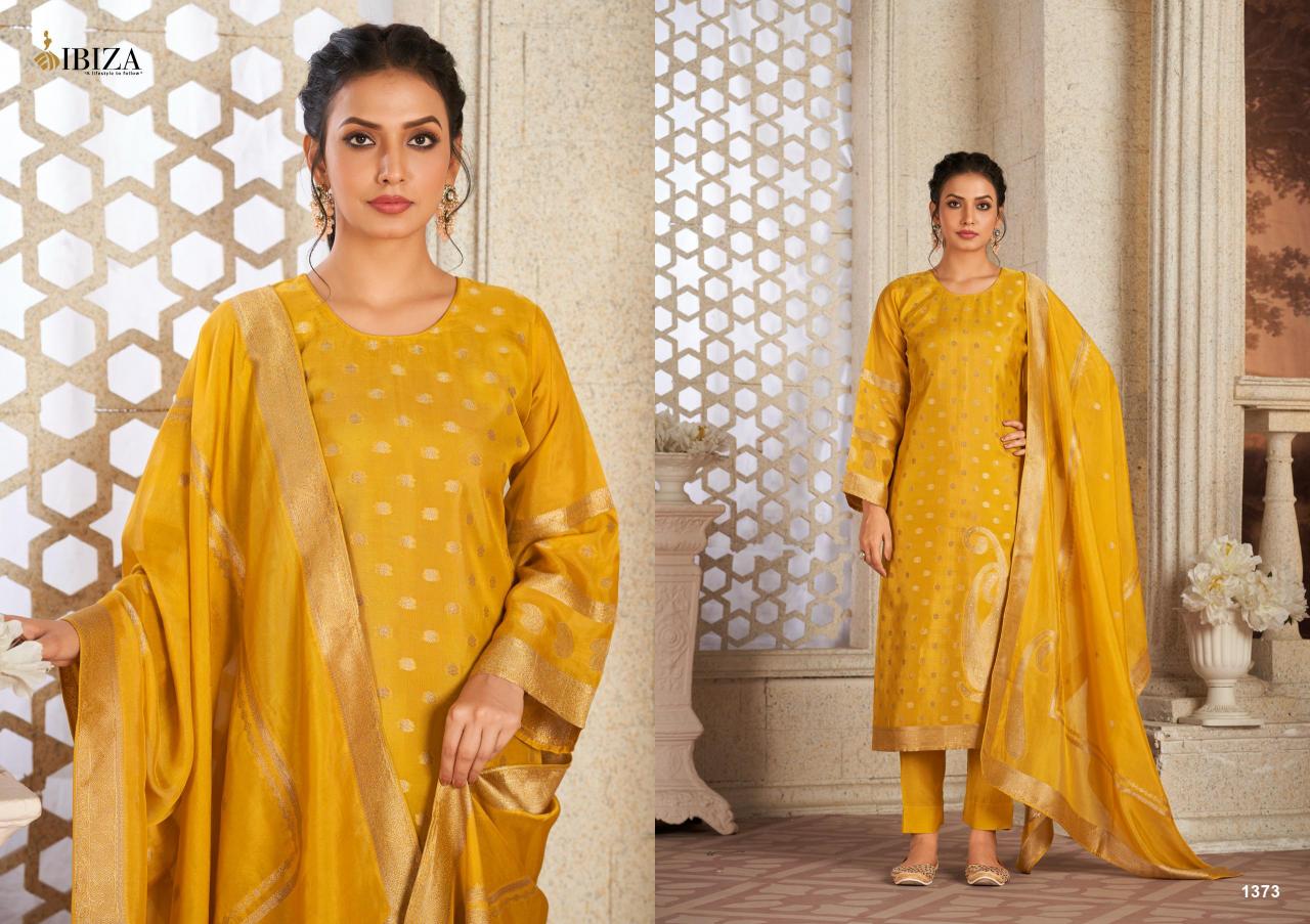 Ibiza Zisa Pure Banglory Silk Jacquard Salwar Kameez Wholesale Catalog