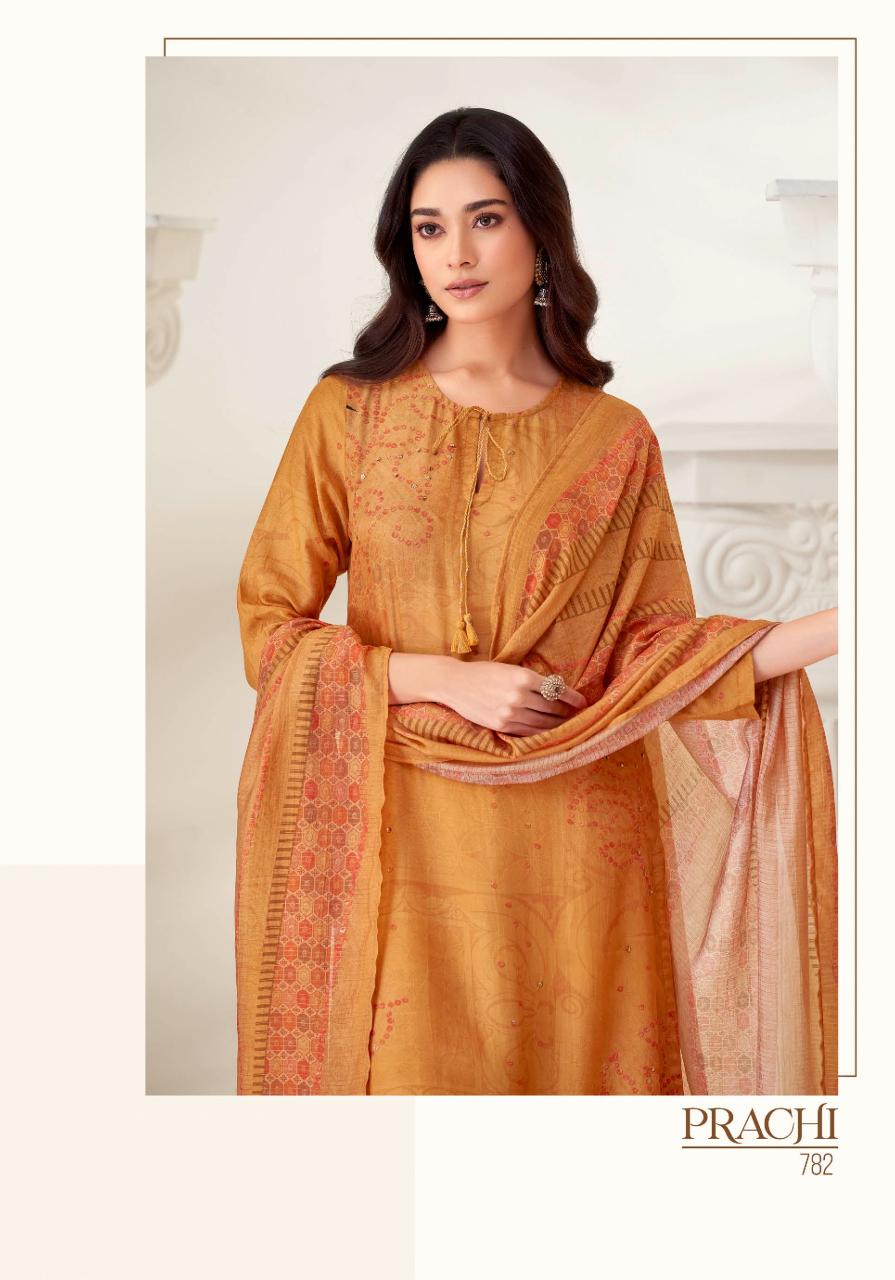 Itrana Prachi Muslin Silk Digital Printed Salwar Kameez Wholesale Catalog