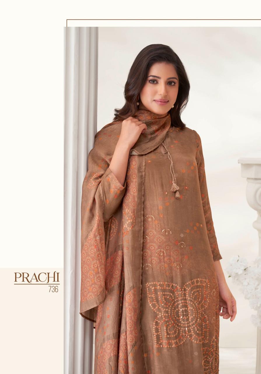 Itrana Prachi Muslin Silk Digital Printed Salwar Kameez Wholesale Catalog