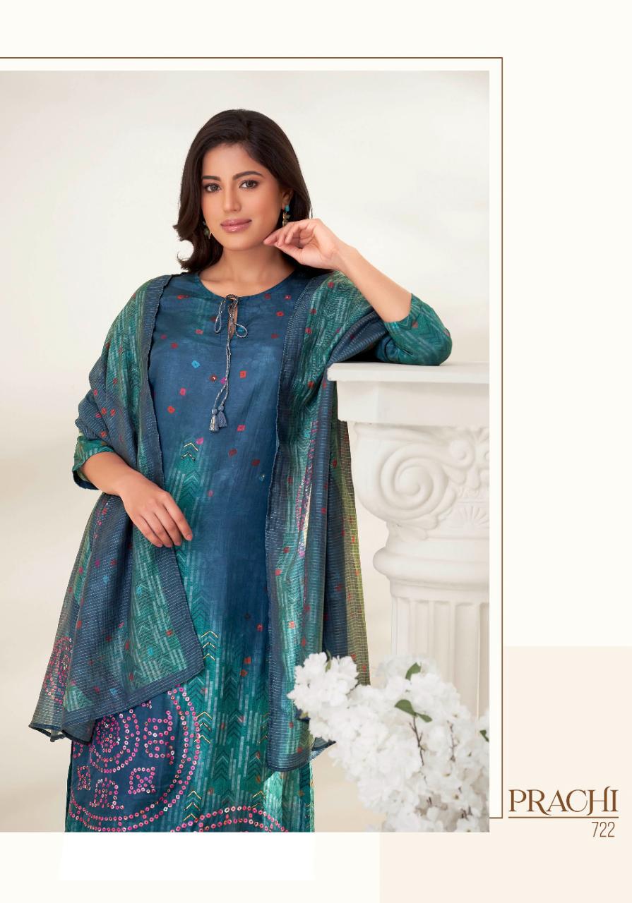 Itrana Prachi Muslin Silk Digital Printed Salwar Kameez Wholesale Catalog
