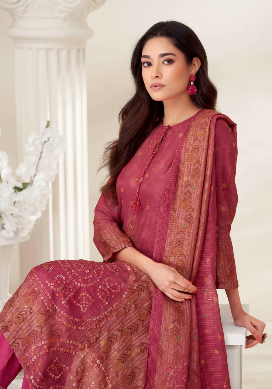 Itrana Prachi Muslin Silk Digital Printed Salwar Kameez Wholesale Catalog