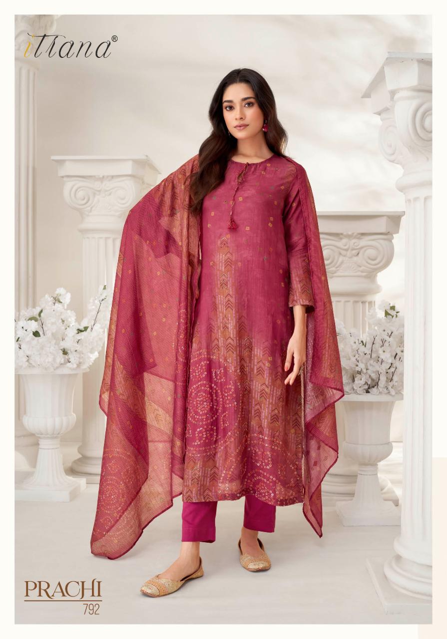 Itrana Prachi Muslin Silk Digital Printed Salwar Kameez Wholesale Catalog