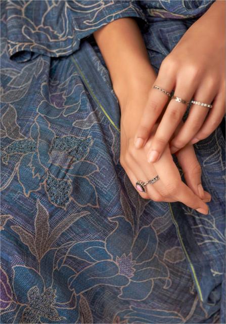 Itrana Sahiba Aarohi Muslin Silk Digital Printed Salwar Kameez Wholesale Catalog