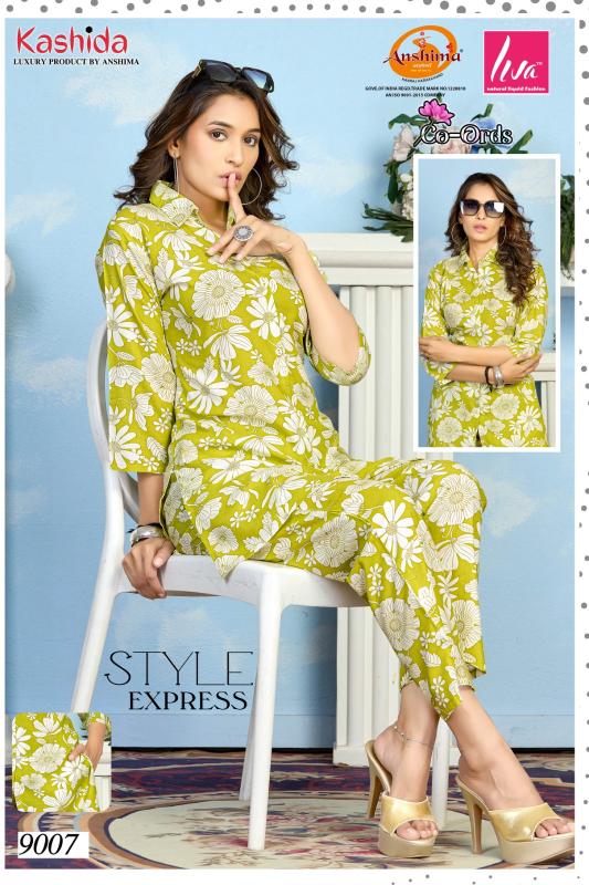 Kashida Co-Ords Vol 1 Western Wear Wholesale Catalog