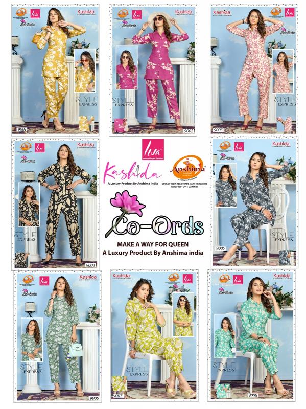 Kashida Co-Ords Vol 1 Western Wear Wholesale Catalog