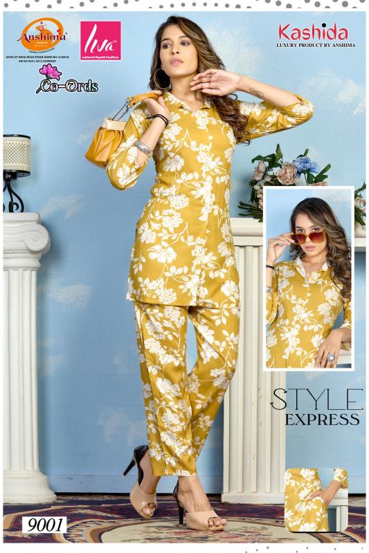 Kashida Co-Ords Vol 1 Western Wear Wholesale Catalog