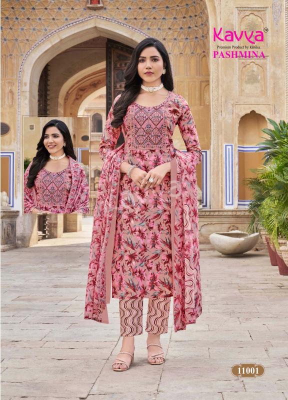 Kavya Pashmina Vol 11 w kurtis online sale india