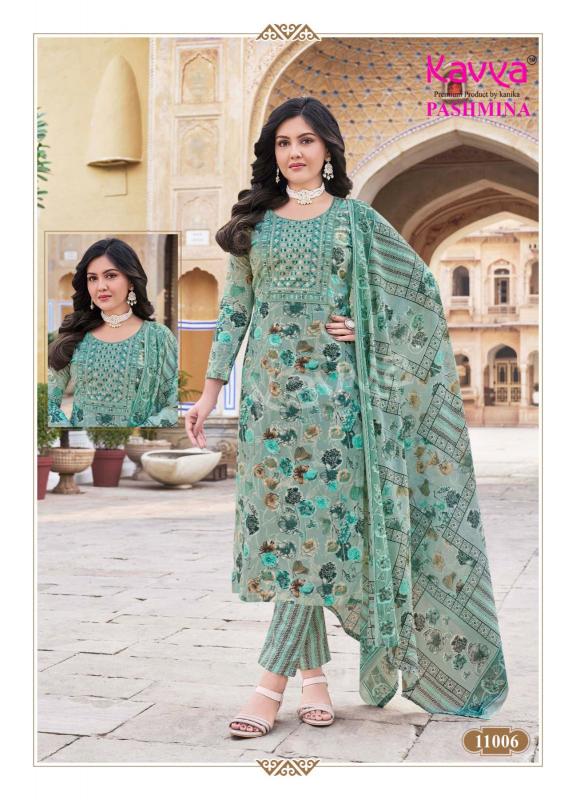 Kavya Pashmina Vol 11 w kurtis online sale india