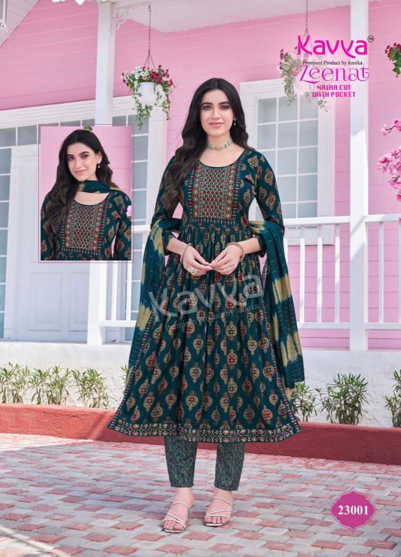 Kavya Zeenat Vol 23 top 5 kurtis brands in india