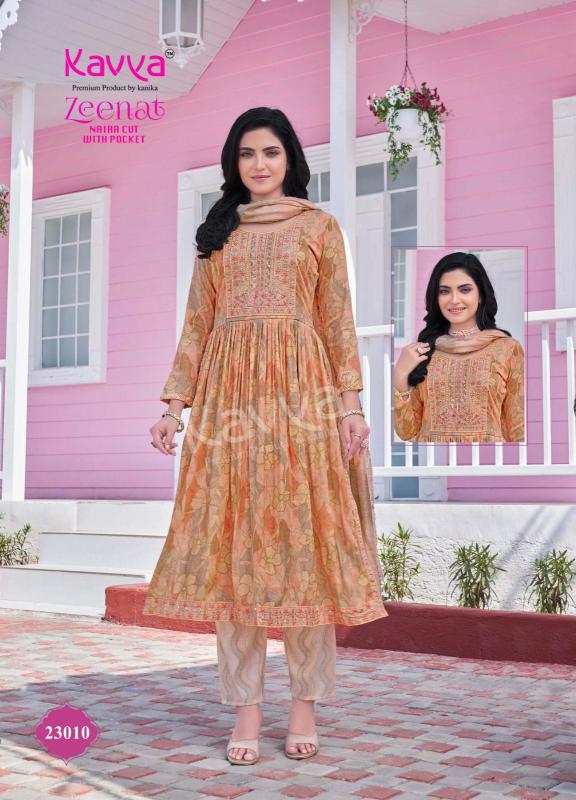 Kavya Zeenat Vol 23 top 5 kurtis brands in india