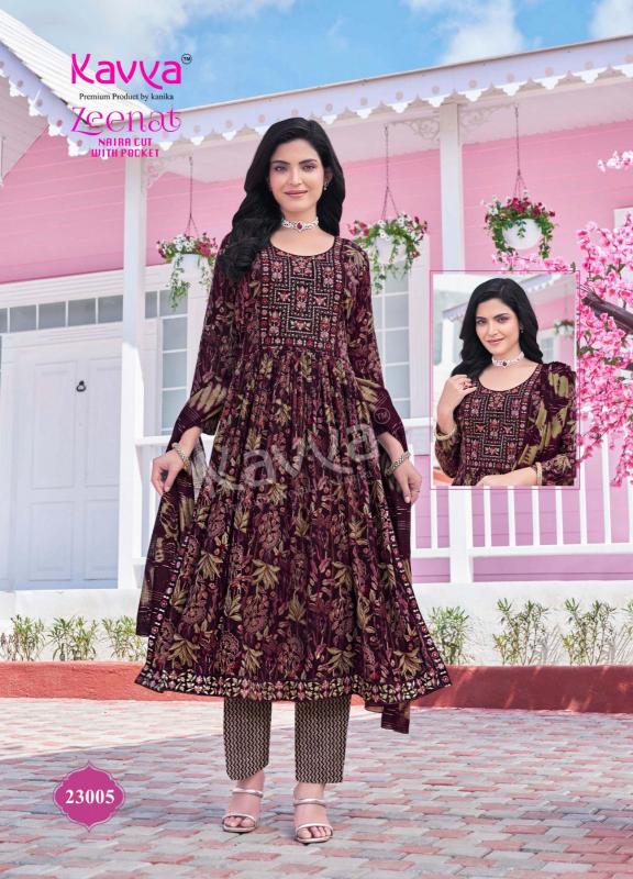 Kavya Zeenat Vol 23 top 5 kurtis brands in india