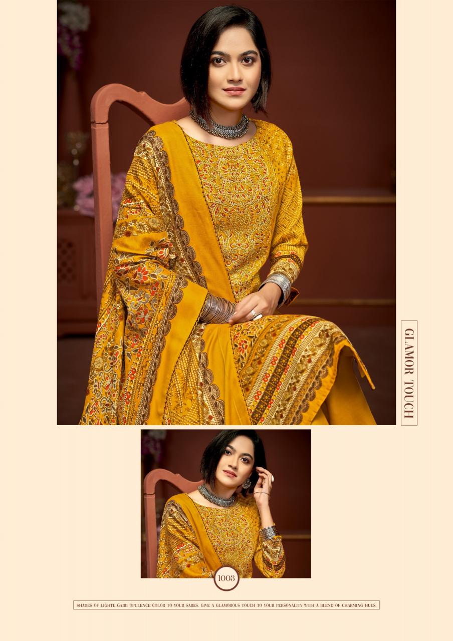 KavyaKala Cherry Woollen Pashmina wholesale online shopping dress material