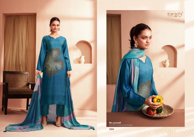 Kesar Karachi Blossom Pure Muslin Digital Printed Salwar Suits wholesale catalog