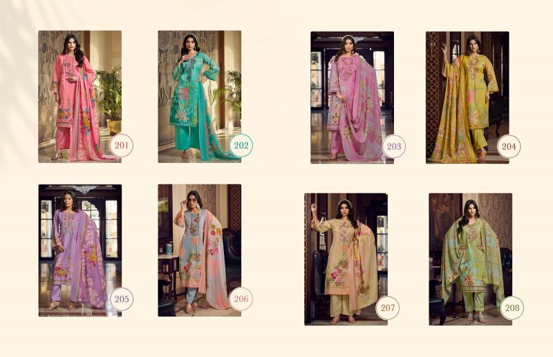 Kesari Liyana Emboridery Salwar Kameez Wholesale Catalog