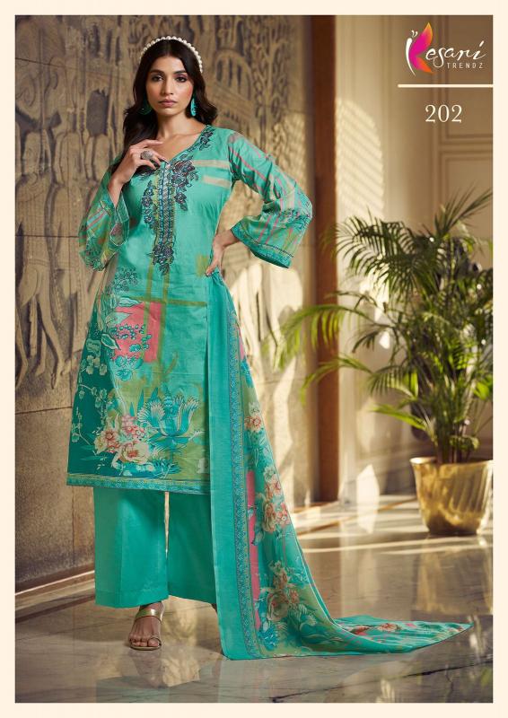 Kesari Liyana Emboridery Salwar Kameez Wholesale Catalog