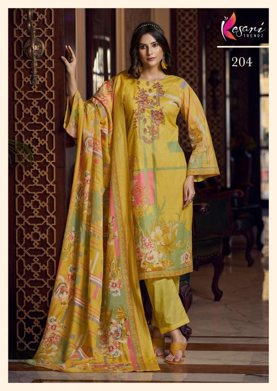 Kesari Liyana Emboridery Salwar Kameez Wholesale Catalog