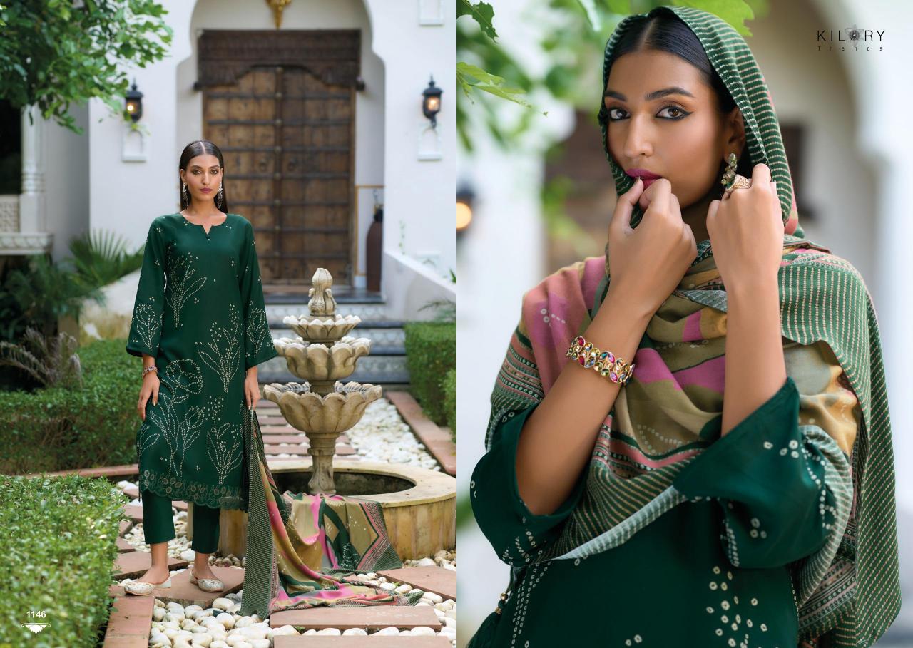 Kilory Lashkara Pure Viscose Pashmina Digital Printed Salwar Kameez Wholesale Catalog