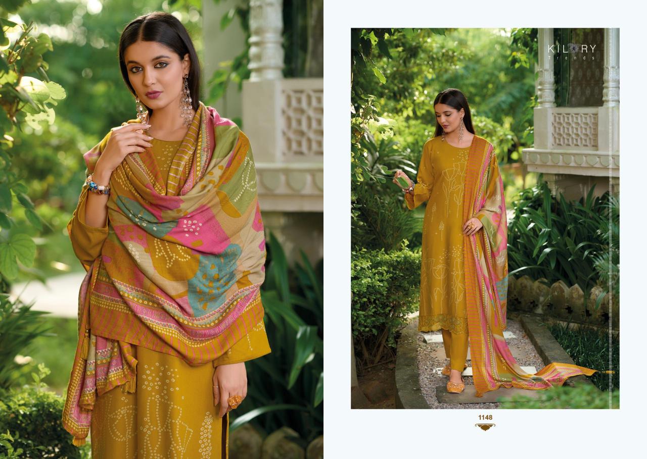 Kilory Lashkara Pure Viscose Pashmina Digital Printed Salwar Kameez Wholesale Catalog