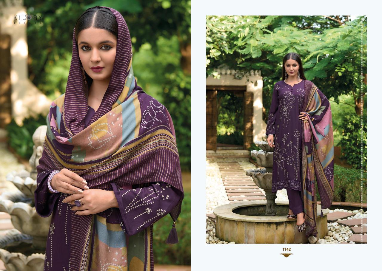 Kilory Lashkara Pure Viscose Pashmina Digital Printed Salwar Kameez Wholesale Catalog