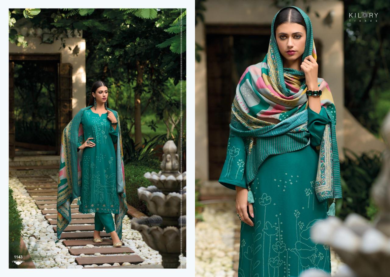 Kilory Lashkara Pure Viscose Pashmina Digital Printed Salwar Kameez Wholesale Catalog