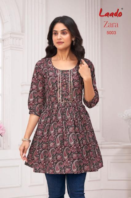 Laado Zara Vol-5 – Short Tops - Wholesale Catalog