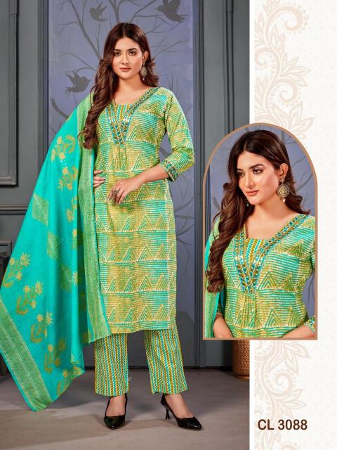 Ladies Flavour 3087 & 3088 kurti importers from india