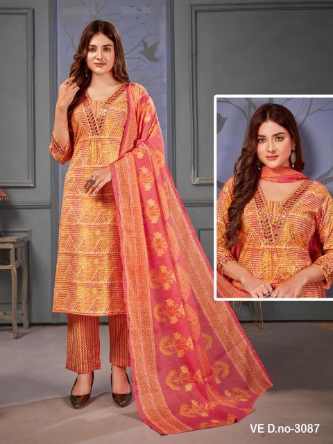 Ladies Flavour 3087 & 3088 kurti importers from india