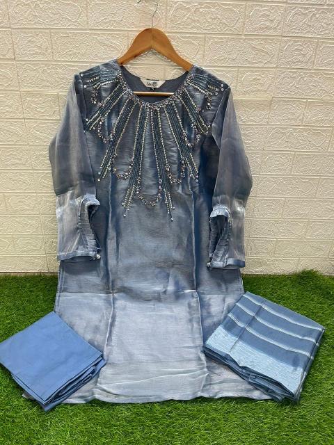 Laxuria Trendz 1457 Tunic Ready Made Pakistani Suits Wholesale Catalog