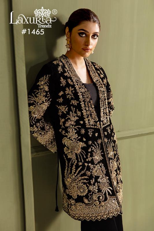 Laxuria Trendz 1465 Tunic Velvet Ready Made Salwar Suits Wholesale Catalog