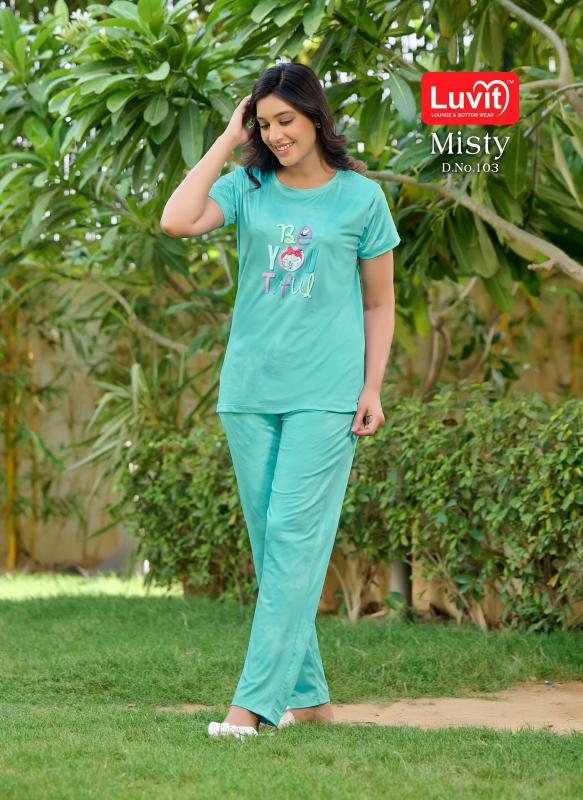 Luvit Misty Night Suits Wholesale catalog